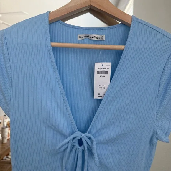 Abercrombie & Fitch Light Blue Dress - Picture 4 of 6